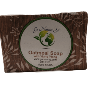 go nature y oatmeal soap, soothing moisturizing