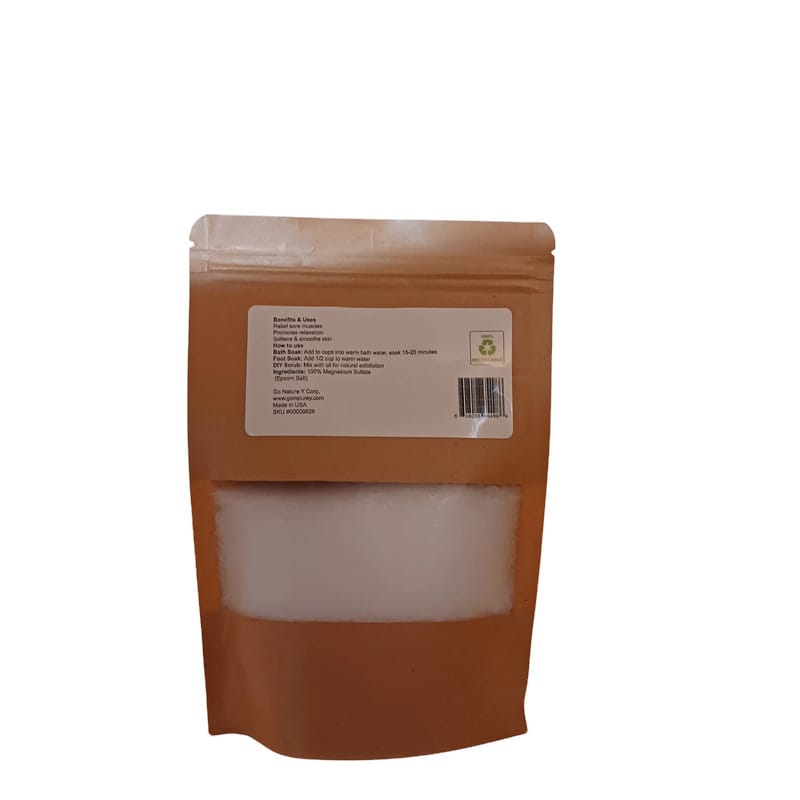 go nature y pure epsom salt, muscle relief foot soak go nature y pure epsom salt, muscle relief foot soak