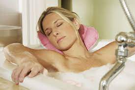 go nature y bathtub pillow, shell shaped support for neck & shoulders go nature y bathtub pillow, shell shaped support for neck & shoulders